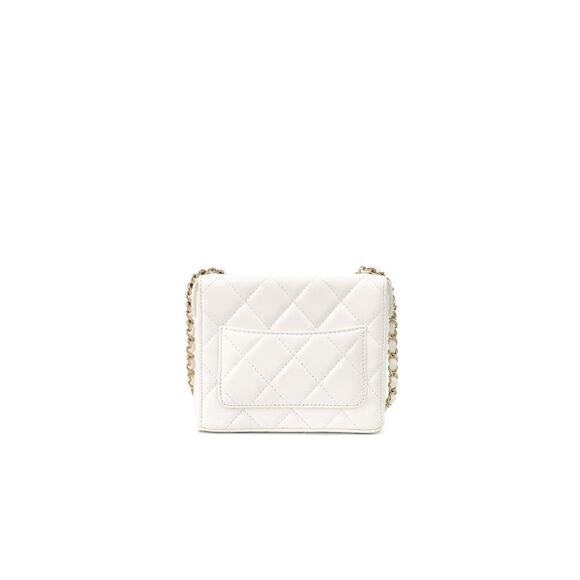 CHANEL White Square Box Bag C-A25994 - Picture 4 of 11